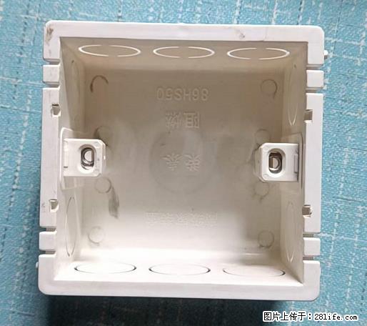 桂林荣泰吹塑、注塑【厂家直销】PVC阴燃电工配件,精品86底盒 - 家居生活 - 泉州生活社区 - 泉州28生活网 qz.28life.com